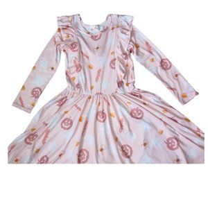 Dot Dot Smile Halloween Ruffle Dress